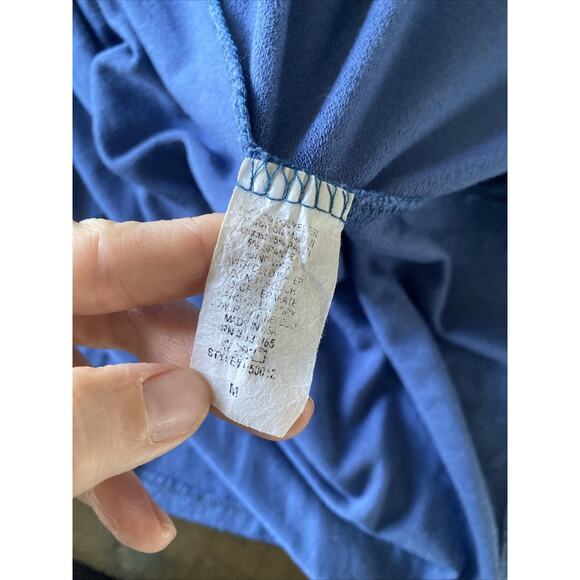 Altar'd State Womens Medium‎ Blue Dress Long Sleeve Ribbed Skater - Picture 6 of 6